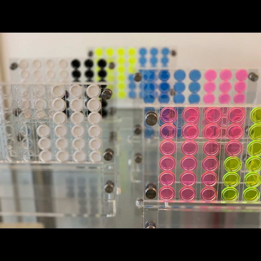 Acrylic connect four game